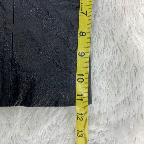 VTG Pendleton 100% Leather Jacket Black Womens sz L - Picture 6 of 7